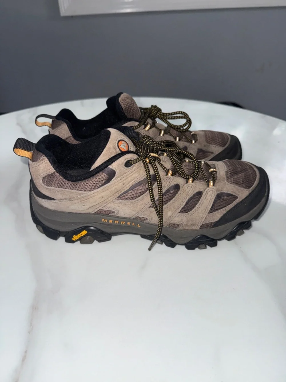 Merrell Men's Low-Cut Hiking Boots in Brown and Black